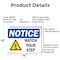 Signmission Safety Culture Sign, 14 in Width, Aluminum, Rectangle OS-2PACK-NS-A-1014-L-18968 - alternate 5